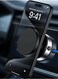 Magnetic Car Phone Mount, Car Phone Holder Magnetic, 360 Degree Rotatable Aluminum Alloy Magnetic Phone Mount, Vacuum Suction Phone Stand Cradle