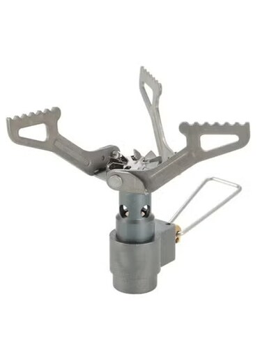 Outdoor Titanium alloy Gas Stove Portable Mini Stove Pocket Picnic Gas Cooker