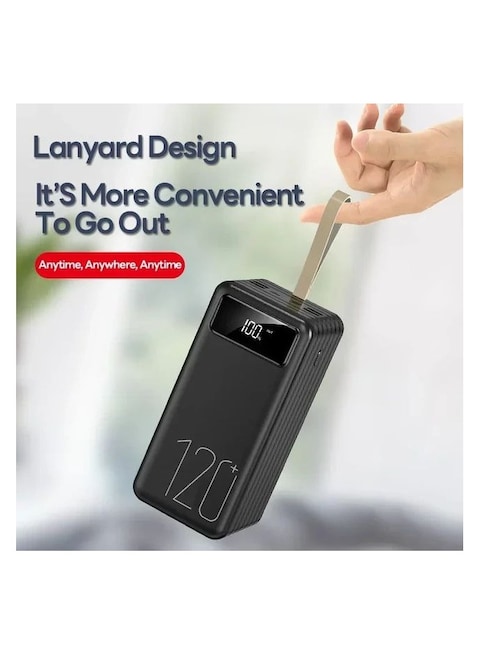 Yeasha,66W 120000mAh Large Capacity Portable Charger Ultra Fast Charging External Battery Power Bank.