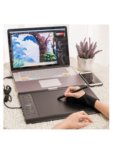 Yeasha,Drawing Tablet With Screen Artist 15.6 Pro Computer Graphics Tablet 120% Srgb With Battery Free Stylus Full Laminated Technology &amp; Deco Mini7 Graphics Tablet