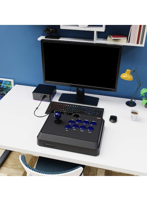 Yeasha,Fighting Stick Mini Per Nintendo Switch Pc - officiale Nintendo - Nintendo Switch