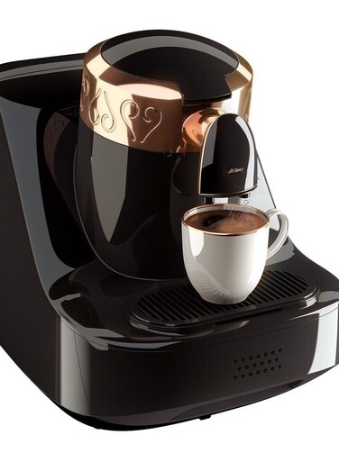 Yeasha,Automatic Coffee Machine Maker High Quality Modern Mocha Machine Chrome Stainless Steel