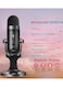 Yeasha,Gaming USB Microphone With Quick Mute For Phone Computer PC PS5 Studio Mic With Gain Control Echo And Monitor Volume Adjust For Streaming Vocal Recording ASMR Podcast Video