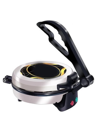 Yeasha,Roti Maker Electric Automatic chapati Maker Electric Automatic Roti Maker Machine With 950 Watts For Making Roti Chapati Parathas Stainless Steel