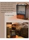 Yeasha,Small Space Heater Indoor 3D Simulation Charcoal Fire Small Electric Fireplace Heater PTC Ceramic Heating Perfect for Office Bedroom Living Room and Dormitory