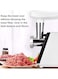 Yeasha,3 in 1 Multifunction Electric Meat Grinder Heavy Duty Meat Mincer Tube And Kubbe Kits Stainless Steel Blade Dual Safety