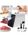 Yeasha,3 in 1 Multifunction Electric Meat Grinder Heavy Duty Meat Mincer Tube And Kubbe Kits Stainless Steel Blade Dual Safety