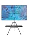 Yeasha,Tripod TV Stand Modern Easel TV Stand For 32 To 75 Inch Screens Portable TV Floor Stand With An All Metal Tripod Height Adjustable Corner TV Mount For Home Studio Office