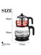 Yeasha, 3L Electric Kettle Stainless steel Kitchen Appliances Smart Kettle Whistle Kettle Samovar Tea Thermo Pot.