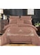 Dream Bell 6 Pc Embroidery Cotton Comfy Comforter Set With Fiber Filling 15
