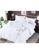 Dream Bell 6 Pc Embroidery Cotton Comfy Comforter Set With Fiber Filling 6
