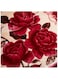 COMFY KOREAN STYLE MINK SOFT THICKENED LUXURIOUS FLORAL BLANKET RED