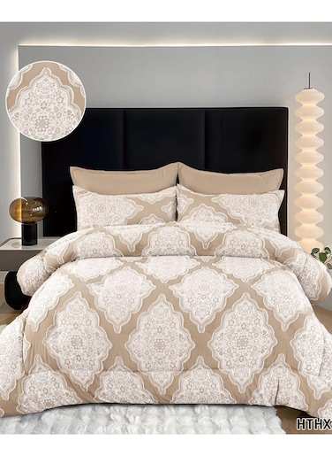 COMFY KING SIZE COTTON SOFT &amp; LUXURIOUS ROYALTY COLLECTION COMFORTER SET