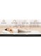Comfy White Knitted Cotton Folding Portable Mattress with Black Border 180 x 90 x 10 Cm