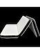Dream Bell White &amp; Black Border Satin Medicated 180 X 90 X 7Cm Folding Mattress