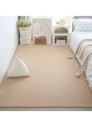 COMFY Bell BEIGE 120 X 180 SOFT &amp; LUXURIOUS SKID FREE CARPET