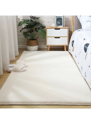 COMFY Bell CREAM 120 X 180 SOFT &amp; LUXURIOUS SKID FREE CARPET