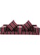 COMFY 7 PC ARABIC MAJLIS 2 SEATER FOLDING SOFA RED