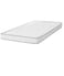 Comfy Orthomedicated Spine Support Premium White Satin Long Single Mattress 190 X 90 X 10 Cm