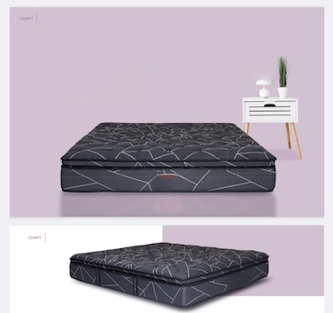 Comfy Bulgar Pocket Spring Mattress 180x200x30cms