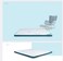 Comfy Alovera Memory Foam Mattress Topper 160x200x7cms