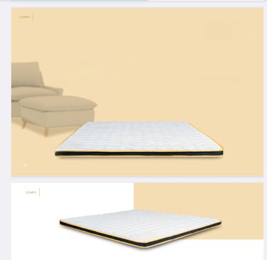 Comfy Vrase Memory Foam Mattress Topper 180x200x7cms