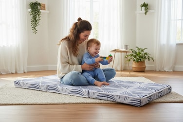 Comfy Tri-Fold Spine Support Exclusive Medicated Matress 180x90x7cm.