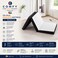 Space-Saving Health Bed: Comfy Foldable Medicated Foam Mattresses Set of 2