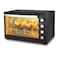 55L Convection Toaster Oven with Rotisserie Grill &ndash; 6-Function Electric Oven, Double Walled Glass, 230&deg;C Max Temperature, 60-Min Timer, Roast, Bake &amp; Grill, Oyster Grey