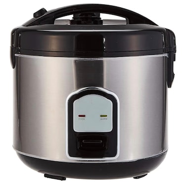 Electric Rice Cooker 2L Capacity &ndash; Multi-Function Cooker with Steam &amp; Automatic Keep Warm for Rice, Meals &amp; Vegetables