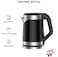 Electric Kettle 1.8L Stainless Steel &ndash; Cool Touch Fast Boil Kettle with Side Water Window, 360&deg; Swivel Base, Auto Shut-Off &amp; Boil-Dry Protection