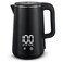 Digital Electric Kettle 1.8L &ndash; Touch Control Cool Touch Fast Boil Kettle with Side Water Window, 360&deg; Swivel Base, Auto Shut-Off &amp; Boil-Dry Protection