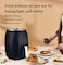 Powerful Air Fryer 5L with Digital Display &ndash; Smart Oil-Free Air Fryer with Customizable Cooking Programs, Detachable Non-Stick Basket for Roast Grill Bake