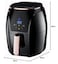 Powerful Air Fryer 5L with Digital Display &ndash; Smart Oil-Free Air Fryer with Customizable Cooking Programs, Detachable Non-Stick Basket for Roast Grill Bake