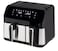 9L Dual Basket Air Fryer with Digital Touch Panel &ndash; Oil-Free Double Chamber Deep Fryer for Frying, Grilling &amp; Baking