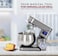 Digital 6-Speed Stand Mixer 10L &ndash; Electric Dough Blender &amp; Food Mixer with 304 Stainless Steel Bowl, Beater, Dough Hook &amp; Whisk for Baking