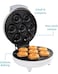 Havenix Mini Donut Maker Electric   7 Donut Capacity Non-Stick Doughnut Machine   Compact Home Donut Maker   Kids-Friendly Dessert Maker