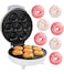 Havenix Mini Donut Maker Electric   7 Donut Capacity Non-Stick Doughnut Machine   Compact Home Donut Maker   Kids-Friendly Dessert Maker