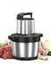 Heavy Duty Food Chopper 10L &ndash; Stainless Steel Electric Food Processor with Powerful Motor, Sharp Stainless Steel Blades for Meat, Vegetables, Fruits, Nuts &amp; Kitchen Use