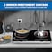 Portable Double Burner Infrared Cooker with LED Display, Touch &amp; Knob Control, Multi Power Levels, Compact Electric Cooktop for Home, Office &amp; Travel