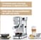 Espresso Coffee Machine 20 Bar with Milk Frother &ndash; 6 in 1 Capsule &amp; Ground Coffee Compatible (Nespresso &amp; Dolce Gusto), ULKA Pump, Stainless Steel Home Barista Maker