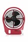 Portable Rechargeable Box Fan with Light   3 Speed Fan   90 LED Super Bright Emergency Lamp   Solar Powered