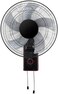 18-Inch Wall Fan   60W Full Copper Motor   High Velocity 5-Blade Fan   3 Speed Control   Wide Angle Oscillation