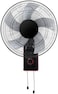 Wall Mounted 18&Prime; Fan   60 Watt Copper Motor   Strong Airflow   Pull Cord Control   Adjustable Tilt &amp; Oscillation