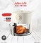 Powerful  Air Fryer with Glass Basket 4.2L &ndash; Oil-Free Smart Air Fryer for Roast, Grill, Bake, with Detachable Non-Stick Basket &amp; Adjustable Temperature Knob