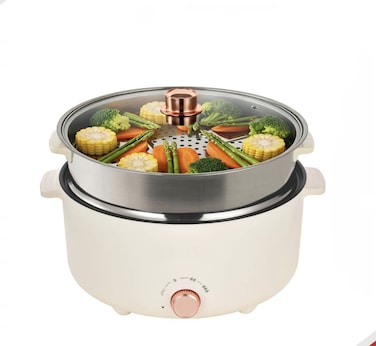 5L Smart Multi-Cooking Electric Cooker &ndash; Large Capacity Multi-Function Pot for Rice, Stew, Soup &amp; More