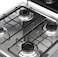 Vantix 4 Burner Cooker Gas Stove, Gas Hob Stainless Steel- High Efficiency Kitchen Cooktop with Safety Features, Easy to Clean, Best for Camping