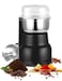 Electric Coffee Grinder   Spice Grinder 250W &ndash; 220ML Stainless Steel Blade Grinder with Copper Motor, Multi-Purpose Dry Masala Grinder, Low Noise