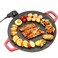 Havenix Korean Multifunction Electric BBQ Grill &amp; Baking Tray &ndash; Volcanic Rock Non-Stick Surface, Large Electric Grill for Indoor BBQ, Meat, Seafood &amp; Vegetables