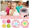 Electric Cotton Candy Maker 500W with Upgraded Heating Tube – Mini Candy Floss Machine for Home, Safe Food-Grade Design, Perfect Kids Gift